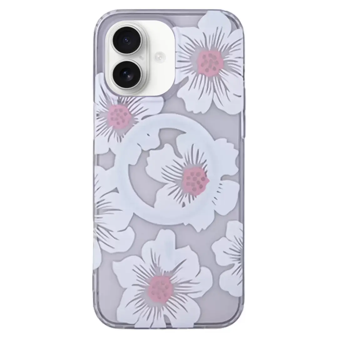 iPhone 16 Plus Designed Case MagSafe Serene Blossoms